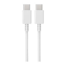 Schitec 3a 50w Type-c To Type-c Data Ve Şarj Kablosu 1metre Beyaz Dn980