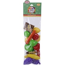 Zuzu Toys Poşetli Alışveriş Sebze Meyve Yemek Oyuncak Seti