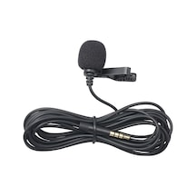 Springsun Mikrofon 3.5mm Kayıt Mikrofonu Yaka Klipsli Mikrofon Ios Uyumlu Android/windows Cep Telefonları İçin Springsun Mikrofon 3.5mm Kayıt Mikrofonu Yaka Klipsli Mikrofon Ios Uyumlu Android/windows Cep Telefonları İçin