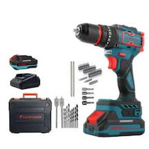 Catpower 1050 Akülü Darbeli Vidalama 70 Parça Uç Setli