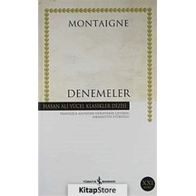 Denemeler / Montaigne Ciltsiz / Michel De Montaigne