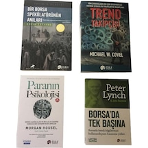 Bır Borsa Spekulatorunun Anıları + Trend Takıpcısı + Paranın Psıkolojısi + Borsada Tek Basına 4 Setı