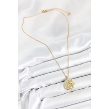 Mey İthalat 316l Çelik Zirkon Taşlı Ay Ve Güneş Model Gold Renk Kadın Kolye - Özel Seri Meyeb68b06bd4e0c4ad03af06c106 altın