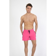 Miami Beach Erkek Deniz Şortu Pembe Miami Beach Erkek Deniz Şortu Pembe