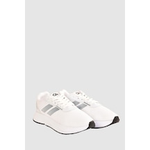 Erkek Günlük Kullanıma Uygun Koşu Spor Ayakkabı Sneaker Beyaz
