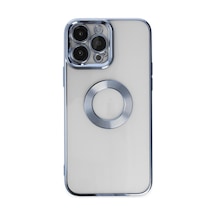 Apple iPhone Uyumlu 14 Pro Max Kılıf Slot Silikon - Sierra Blue Bzsxx00 1