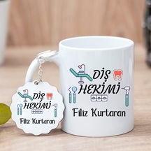 Diş Hekimi Kupa Bardak Ve Anahtarlık