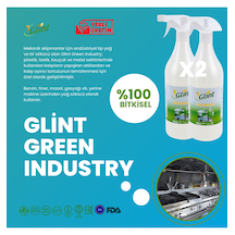 Glint Green Industry %100 Bitkisel Yüzey Ahşap Parke Mobilya Temizleyici 2 x 1 L