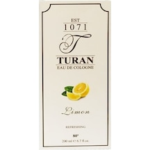 Turan 1071 80 Derece Limon Kolonyası EDC 200 ML