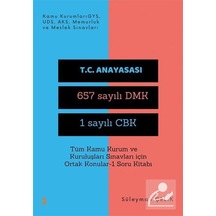 Tüm Kamu Kurum ve Kuruluşları Sınavları için Ortak Konular 1 Soru Kitabı - Süleyman Çelik - Cinius