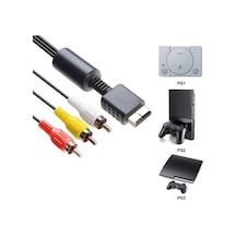 Keepro Playstation 2-3 Ps2-ps3 Av-out Kablosu Görüntü Aktarım Kablosu