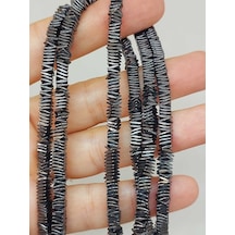 Hematit Taşı Kare Şekilli 1 4mm Dizi 56052 Çok Renkli