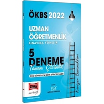 2022 ÖKBS Kariyer Basamakları Uzman Öğretmenlik Sınavına Yönelik Tamamı Çözümlü 5 Deneme - Gürcan Yurtseven - Yargı Yayınları