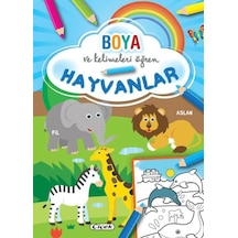 Boya Ve Kelimeleri Öğren - Hayvanlar - Rjcı-761730