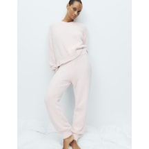 Marks & Spencer Yumuşak Dokulu Pijama Takımı Pembe