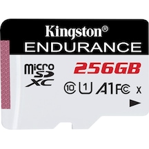 Kingston Sdce-256gb 256gb Microsdxc Endurance 95r-45w C10 A1 Uhs-ı Card Only Hafıza Kartı