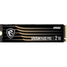 Msı 2tb Spatıum M480 Pro 7400 7000mb/s M2 Nvme Gen4 Disk Soğutuculu