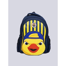 Fenerbahçe Strıped Yellow Okul Çantas Sarı-lacivert
