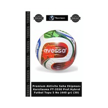Premium Aktivite Saha Ekipmanı Karsilasma Ft-3550 Prof.hybrıd Futbol Topu 5 No 440 Gr 30 Çok Renkli