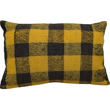 Zehra Abla Halı Yeni El Dokuma Dekoratif Lumbar Kilim Kırlent Yastık Kılıfı 6564 Çok Renkli