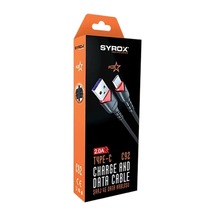 Syrox C92 2.0A Type-C Şarj Data Kablosu