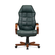 Real Konfor-makam Takımları-yönetici-büro-ofis -müdür Koltuğu-ahşap Model Haki