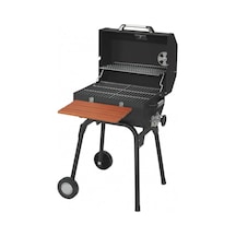 Guruss Kömürlü Tekerlekli Barbekü Mangal 50 CM
