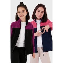 Fuşya - Lacivert - Mor