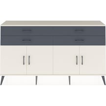 Arges Konsol 2 Raflı 4 Çekmeceli 8 Kapaklı 176x30x99 Aytaşı-aytaş Aytaşı-aytaşı/antrasit
