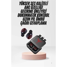 Kablosuz Şarj Göstergeli Powerbank Özellikli Bluetooth Kulaklık Çhassasiyet Cevaplayabilen