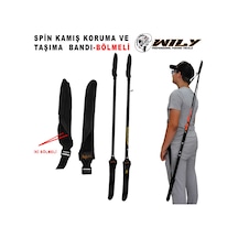 Wily Spin Kamış Koruma ve Taşıma Bandı - BÖLMELİ