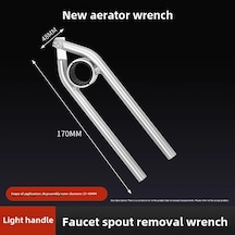 Yuntech01 Mutfak Ve Banyo Fişyası Açma Aracı - Filtre Ağını Ve Su Çıkışını Kolay Çıkarmak İçin Dayanıklı Anahtar Tipi Takım Diğer