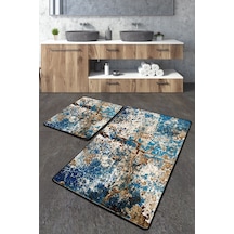 Be Lost Banyo Halısı Djt 2 Li Set Çok Renkli