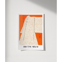 Çerçevesiz Poster Bijutsu Sekai Japon Elbise