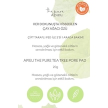 A&apos Pıeu Yağlama Ve Sivilcelenme Eğilimli Ciltler İçin Gözenek Bakım Pedi A&apos Pıeu The Pure Tea Tree Pore Pad