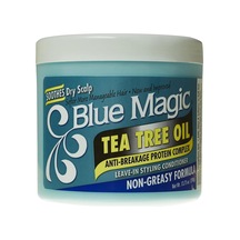 Blue Magic Tea Tree Oil Durulanmayan Şekillendirici Saç Kremi 390 G