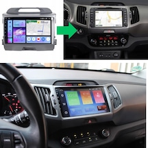 Kia Sportage 2k Görüntü Kalitesi Android 15 Multimedya Sistemi 8+256 Myway 2010-2015 9"