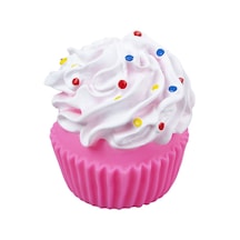 Vinyl Cupcake Kedi Oyuncağı 7 x 7 x 8.5 CM
