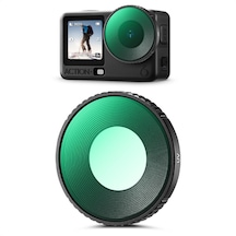 K&f Concept Djı Osmo Action 6 Uyumlu, Uv Filtre / Nano Kaplamalı Hd Optik Cam Lens Koruma