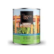 Woodsol  Gemina Dış Mekan Ahşap Jel Vernik 0.75 L