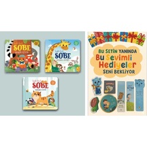 Bak Bul Sobe 3 Kitap Gezgin Ayıcık + Oyuncu Zürafa + Meraklı Kedi