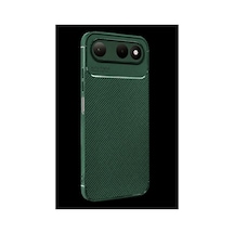 Newface Tecno Spark 50 5g Auto Focus Karbon Kapak - Yeşil