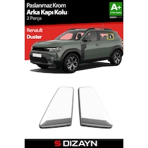 S-dizayn Renault Duster Krom Arka Kapı Kolu 2 Prç. 2024 Üzeri A+ Kalite