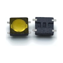 10 Adet - 3x3x0.8mm Smd Dokunsal Basmalı Düğme Anahtarı 4 Pin Mikro Buton