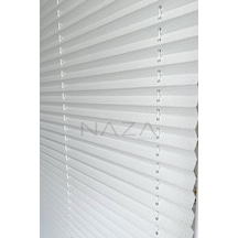 Naza Cam Balkon Plise Perde Akordeon Vidalı Sistem Tüm Cam Standartlarına Uygun Renk Seçenekli Alüminyum Profil Polyester Stor Perde Çok Renkli