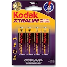 Kodak KAA-4 Alkalin AA Kalem Pil 281377 4'lü