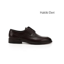 Gönderi(R) Gönderi R Erkek Kahverengi Bağcıklı Kösele Taban Hakiki Deri Klasik Ayakkabı Ddma84527158 Kahve