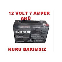 12 Volt 7 Amper Ups Terazi Güvenlik Solar Güneş Panel Aküsü A+