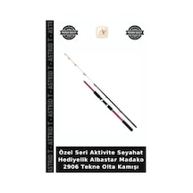 Özel Seri Aktivite Seyahat Hediyelik Albastar Madako 2906 Tekne Olta Kamışı 180cm