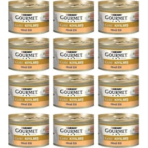 Purina Gourmet Gold Kıyılmış Hindili Kedi Konservesi 12 x 85 G